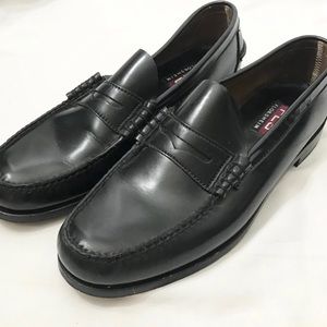 Florsheim Berkley Black Leather Loafers Men’s Size 12D.